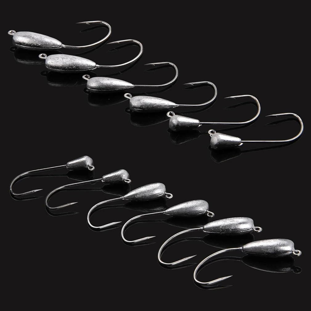 Jig Head de vinilos blandos y cebo tubo - Lubina pesca eficaz - imagen 3