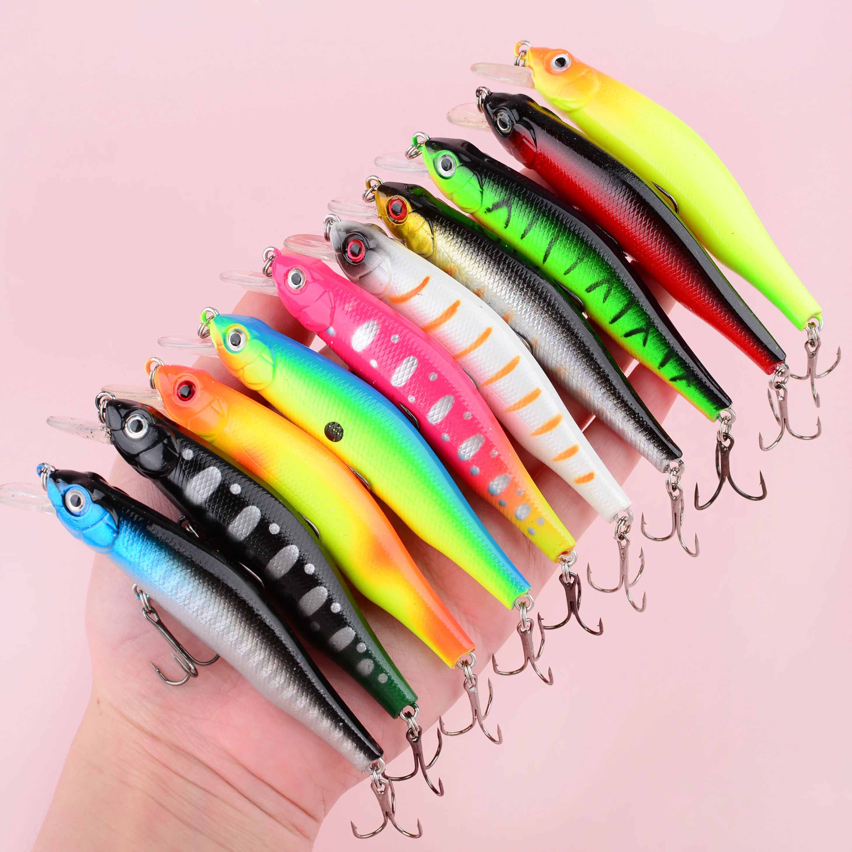 Minnow flotante de 9 cm y 8.5 g
