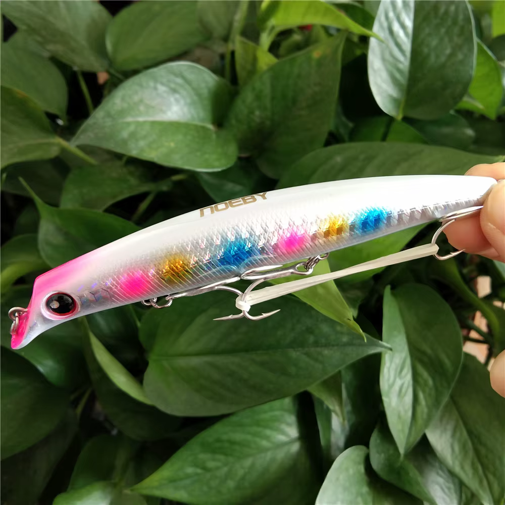 Noeby Sasuke Lipless Minnow – Señuelo duro flotante para lucio - imagen 5