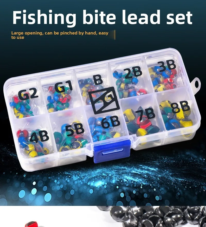 Caja con plomos y accesorios