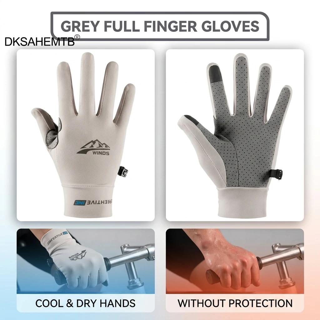 Guantes táctiles antideslizantes para pesca de invierno térmicos