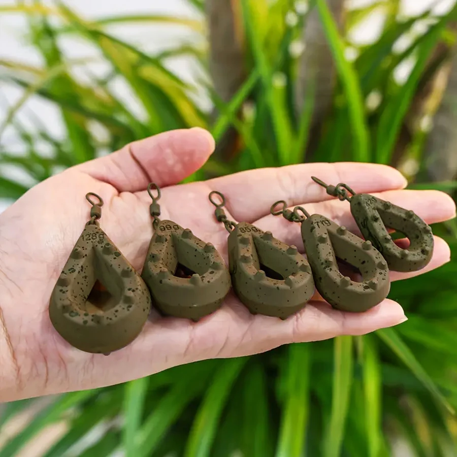 Pesas de plomo YOTO con forma de lágrima y superficie recubierta