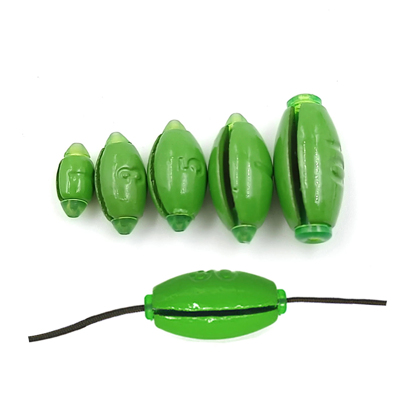 Conjunto de plomos y aparejos