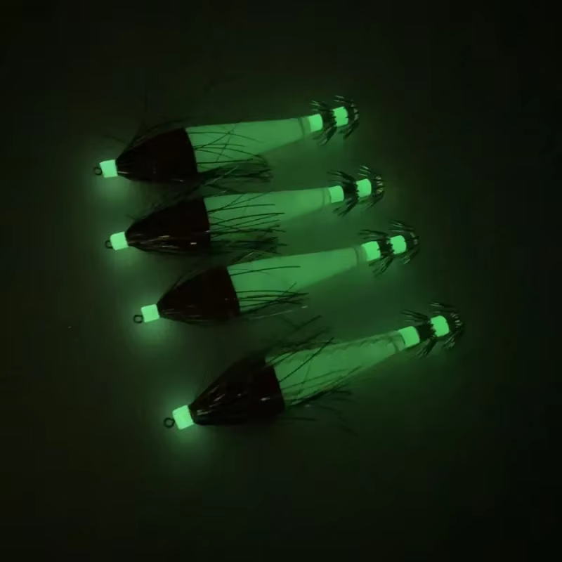 Cebo leudor para pesca nocturna y condiciones de baja visibilidad