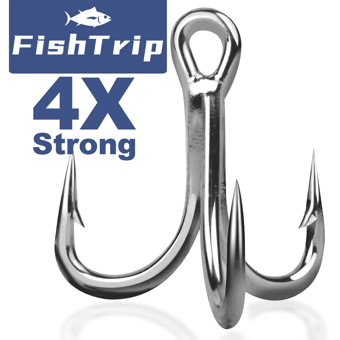 Anzuelos Triples FishTrip – Alta resistencia para pesca en mar