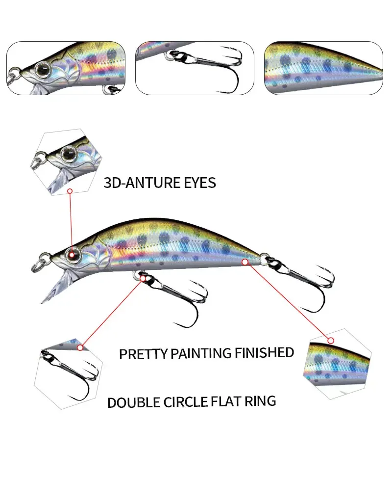 Opción de color para pesca en corriente