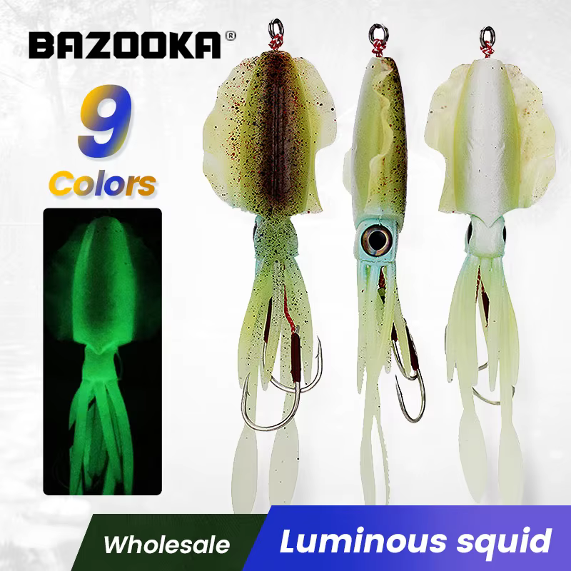 Jighead luminoso Bazooka – Faldas para curricán de hundimiento - imagen 2