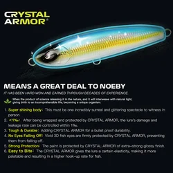 Noeby-Stickbait Señuelo GT Hundido - Wobbler Lápiz para Atún
