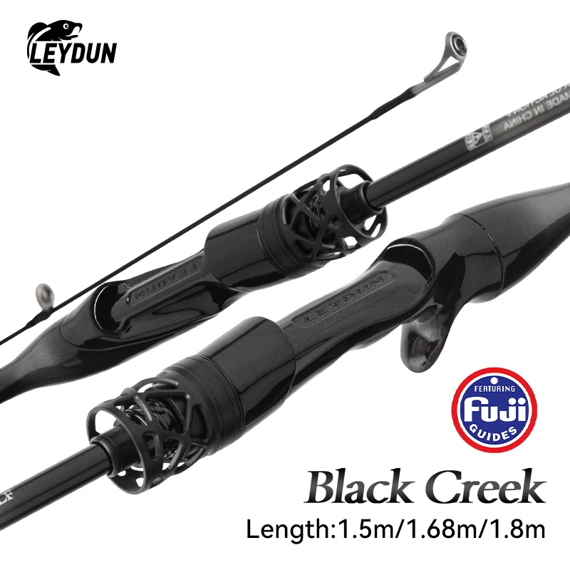 Caña spinning ultraligera Leydun Black Creek Hengel para baitcasting - imagen 2