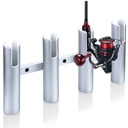 Soporte de aluminio para cañas de pescar – Montaje mural