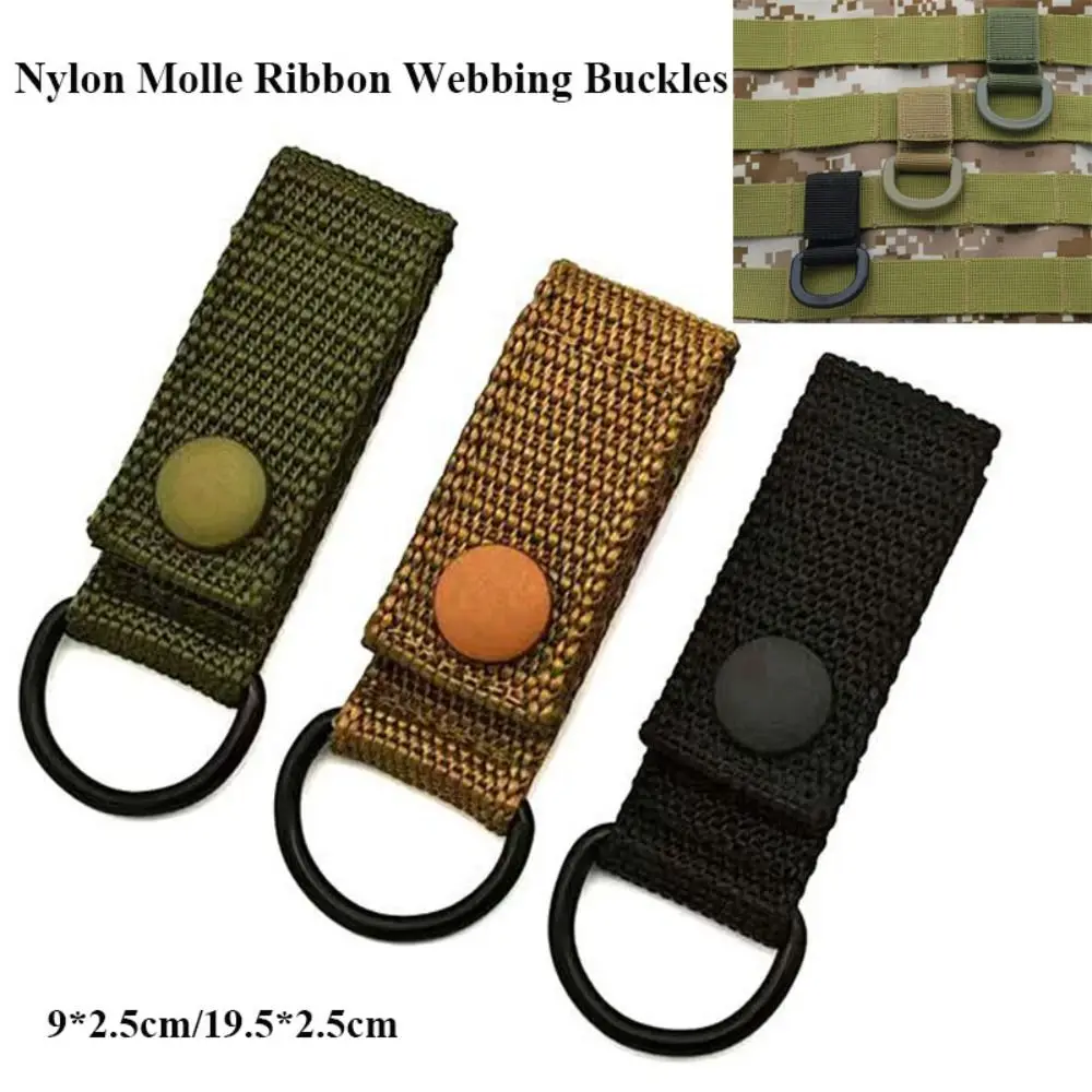 Gancho para llaves con clip Molle de nailon para exterior - imagen 4