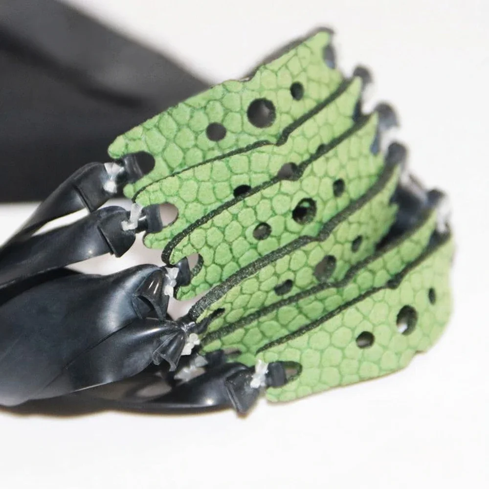 Goma elástica tirachinas plana negra cónica alta potencia exterior - imagen 3