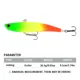Señuelo Crankbait con ojos 3D y nado para lucio y perca en agua dulce - imagen 3