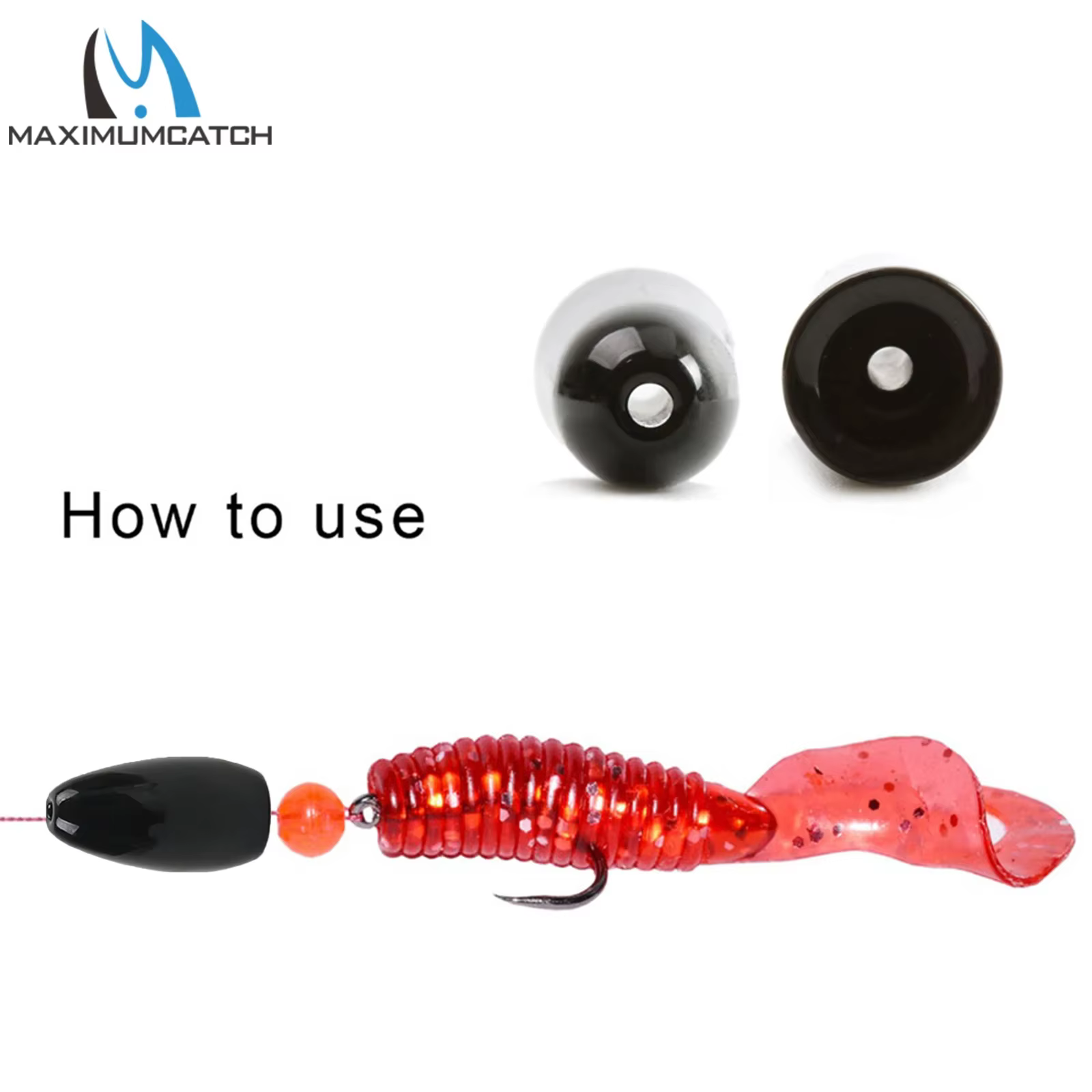 Maximumcatch plomada de tungsteno para Texas Rig, carga lubina - imagen 5