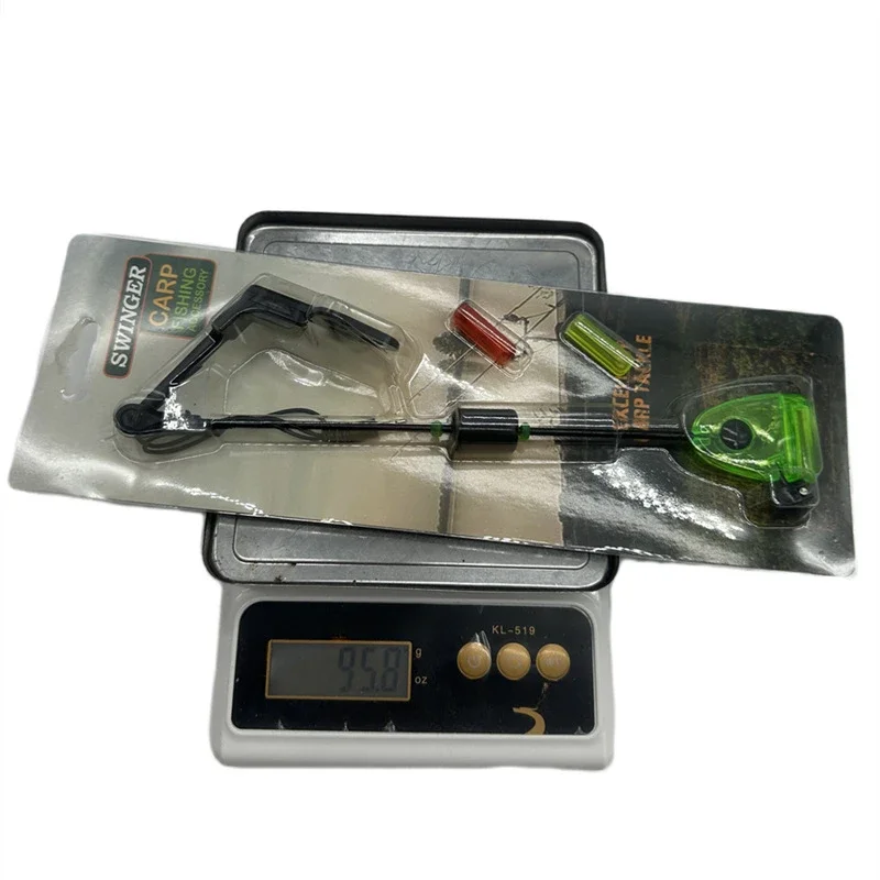 Boquilla clip plano con alarma pesca acero inoxidable carpa europea - imagen 3