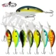 WALK FISH Crankbait Minnow para lubina, anzuelos triples