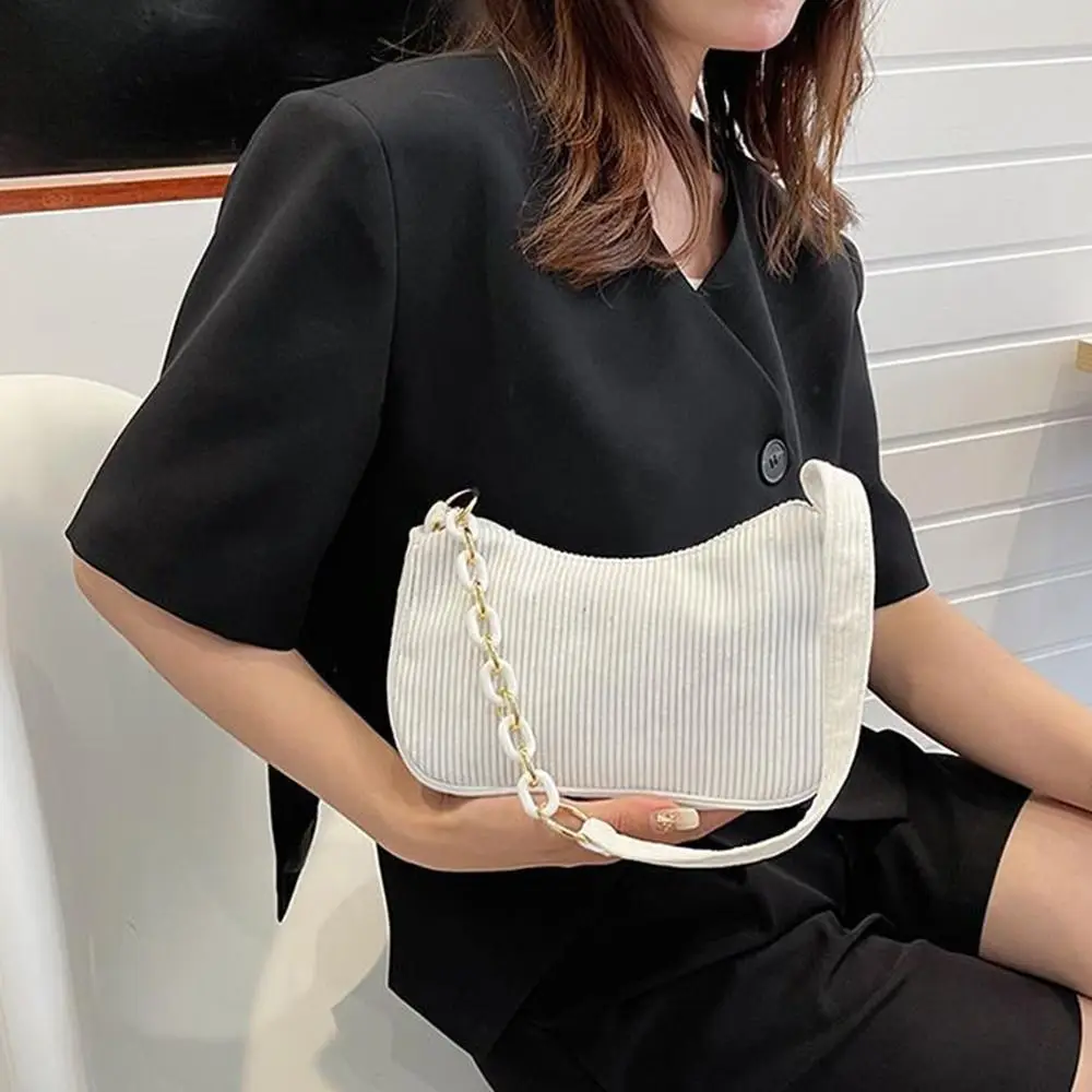 Bolso bandolera retro vintage de pana con cremallera suave - imagen 4