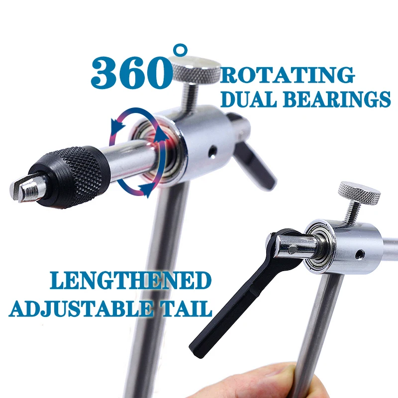 Rotación de 360 grados y casquillo auxiliar