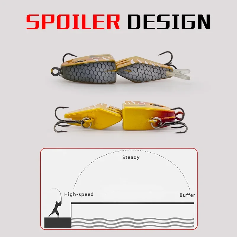 GlideBait Swim Swimbait para lubina – cebo duro - imagen 2