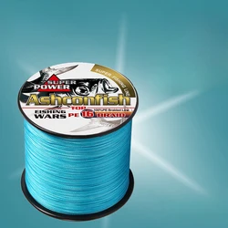 Línea Dyneema PE trenzada resistente para atún y grandes especies
