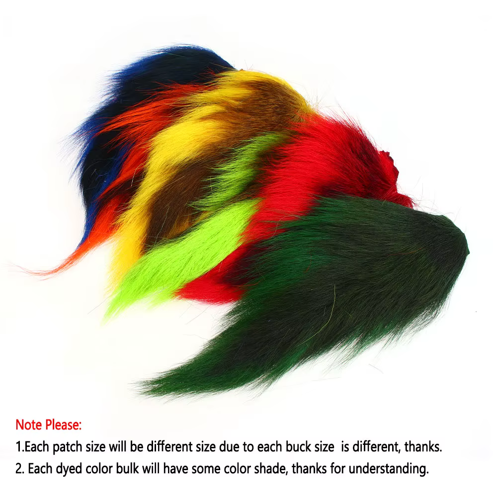 Bucktail de ciervo entero – Material para atado de moscas y streamers - imagen 4