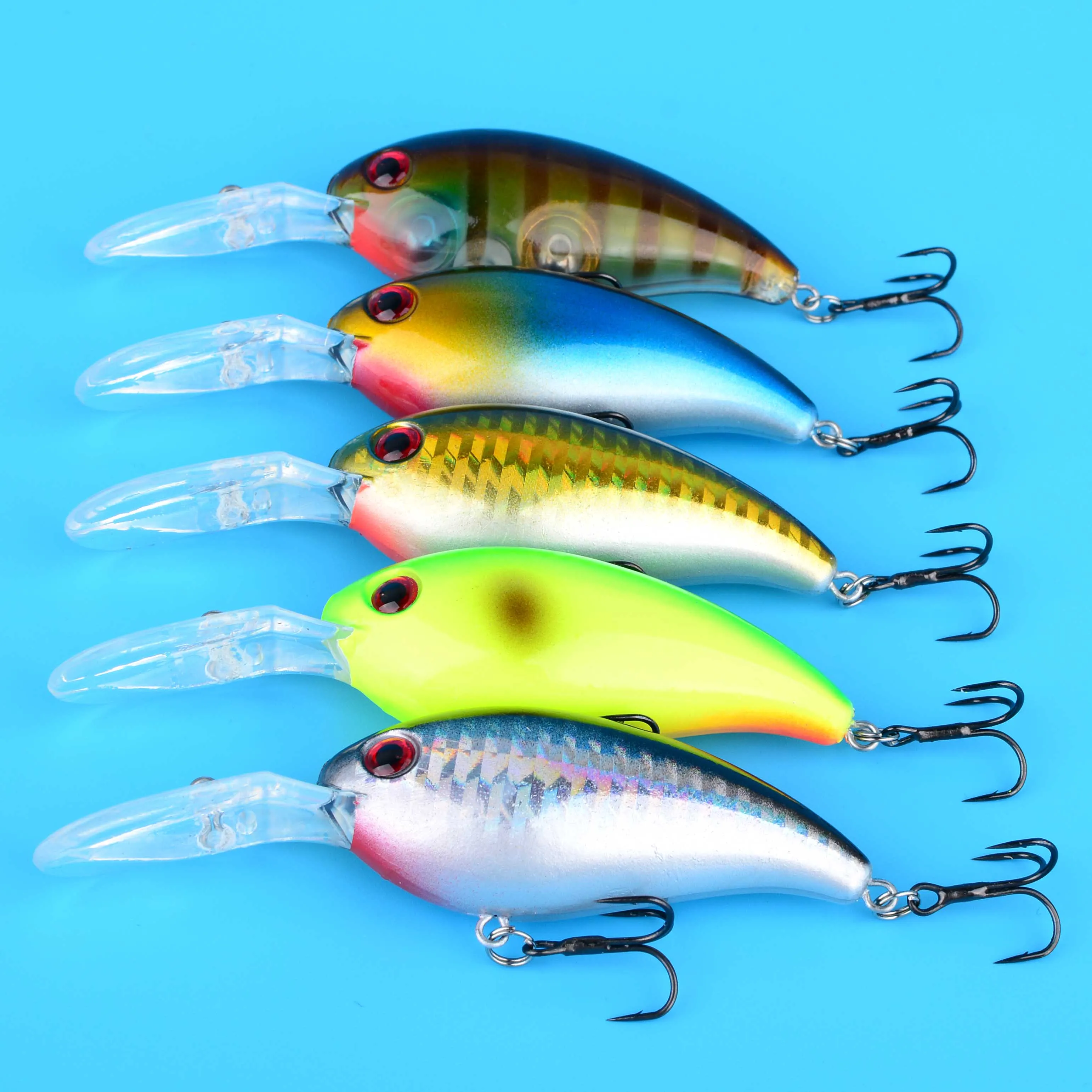 Crankbait artificial duro para trolling marino de 14.5 g