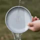 Plato de titanio apilable ultraligero para vajilla camping - imagen 3