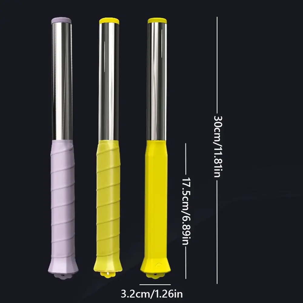 Entrenador de swing de bádminton en colores amarillo y morado