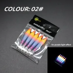Jig para calamar luminoso – Señuelo UV con forma de gamba