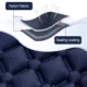 Colchoneta inflable TPU para acampada suave doble, a prueba de humedad - imagen 4