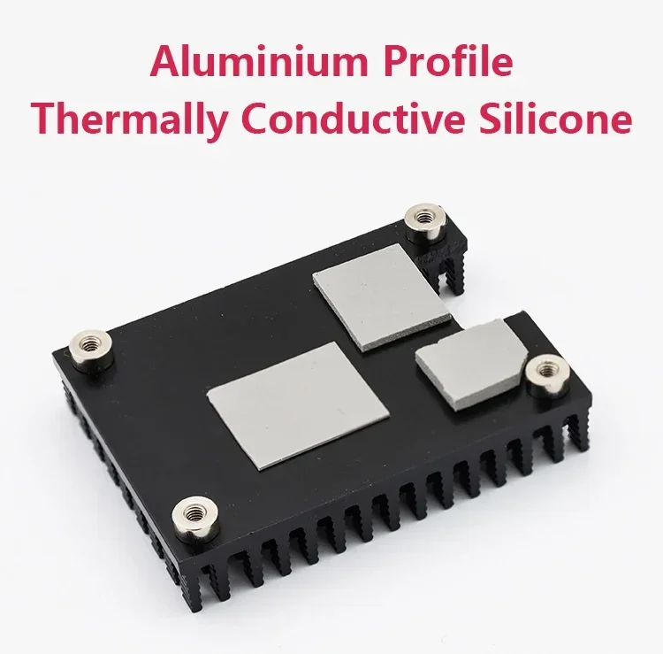Disipador de calor Raspberry Pi CM5 de aluminio oficial, enfriador