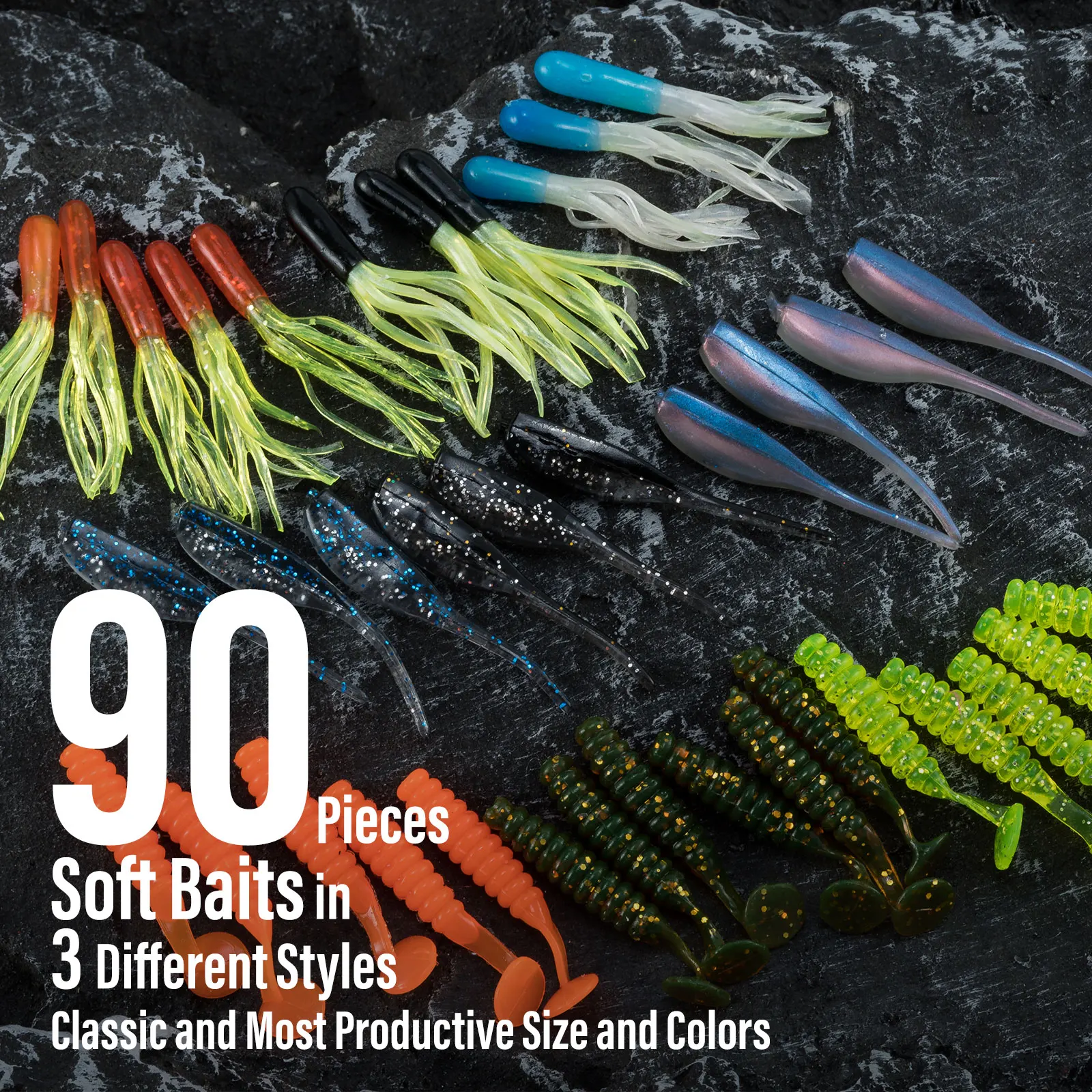 Crankbait sin labio con escamas realistas y anzuelos triples
