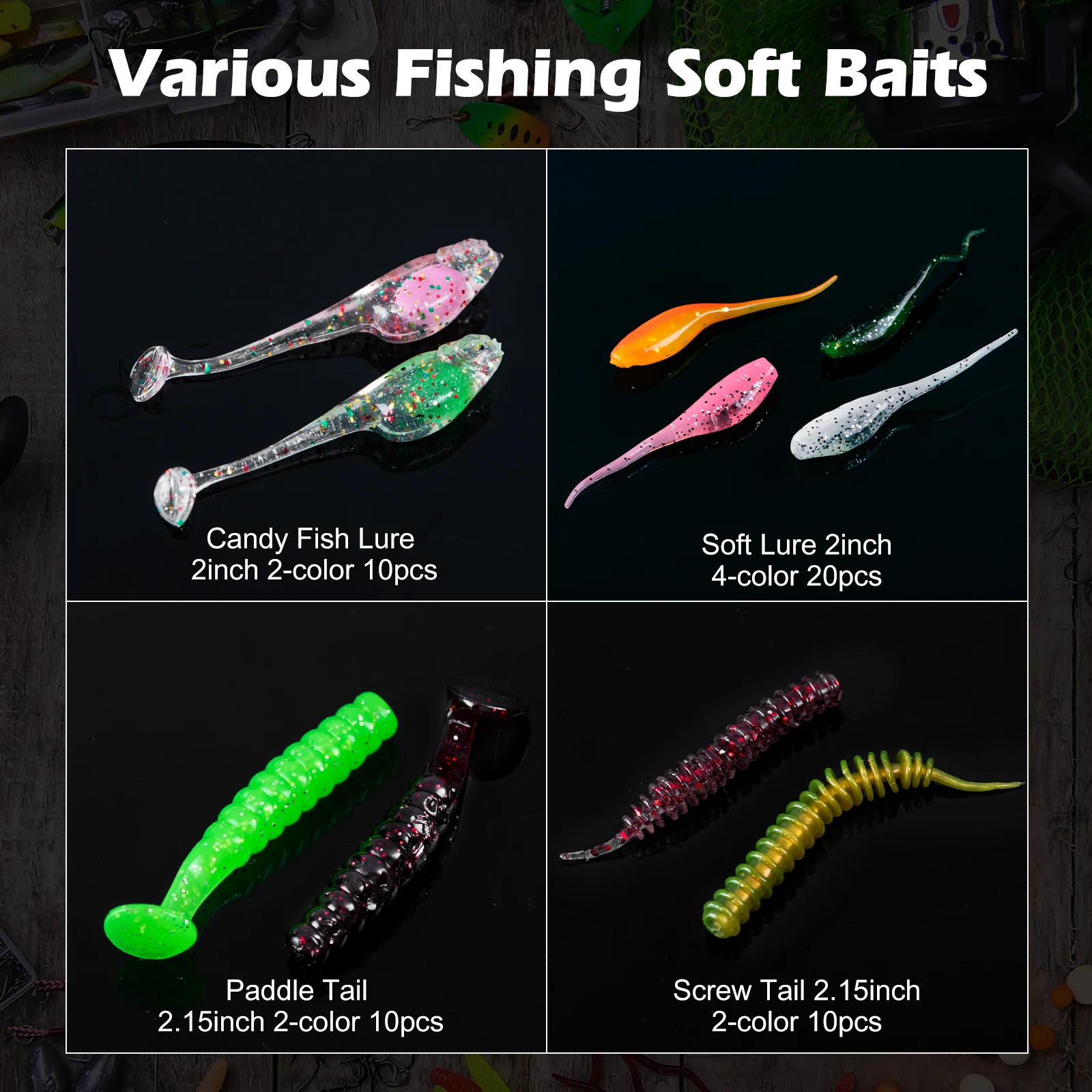 Bolsa/pack de accesorios para pesca