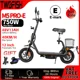Patinete eléctrico TWOFISH M5 PRO-E con asiento y cesta trasera