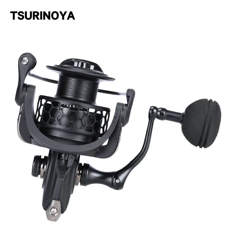 TSURINOYA NA Carrete giratorio 2000-5000, 5,2:1, ligero para lubina - imagen 2