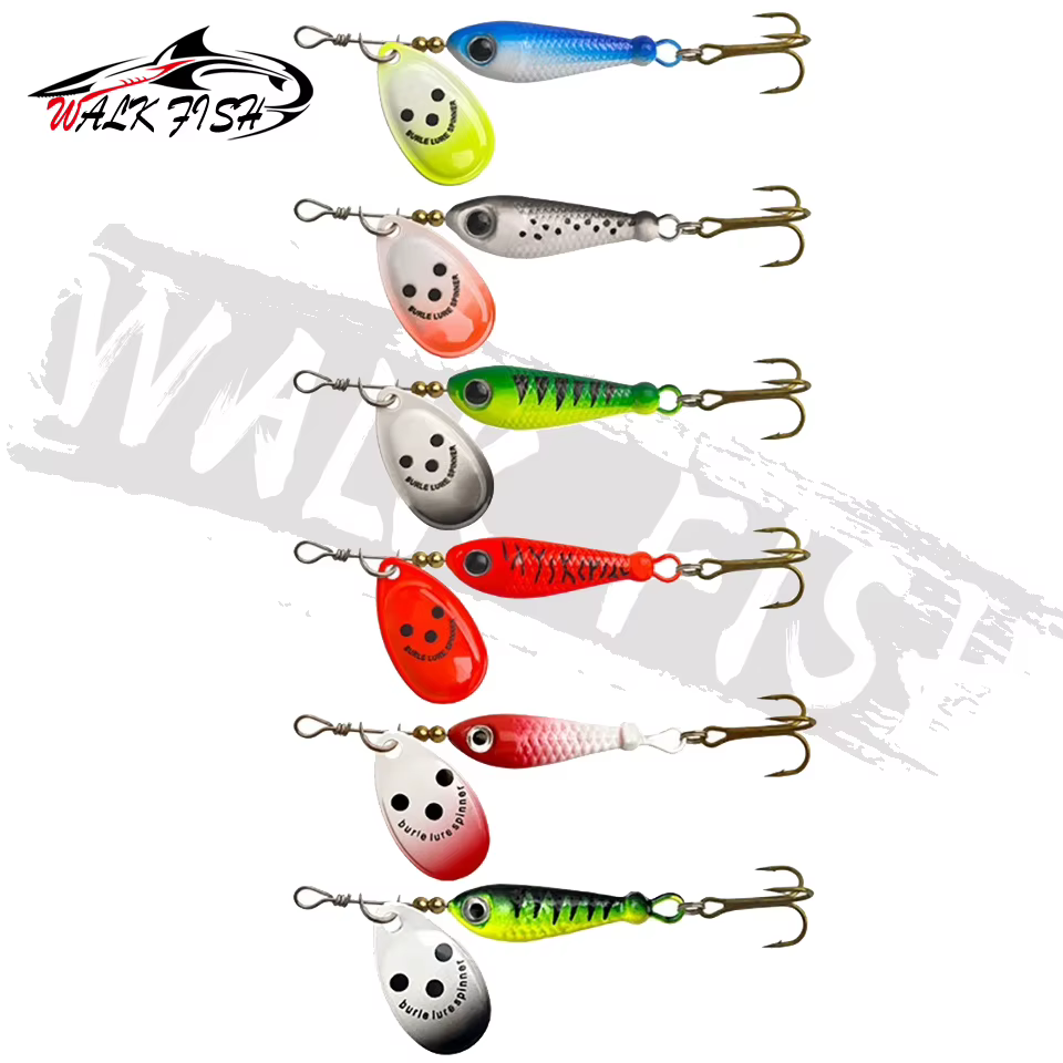 Walk Fish Pez Volador – Señuelo metálico con paleta giratoria - imagen 5