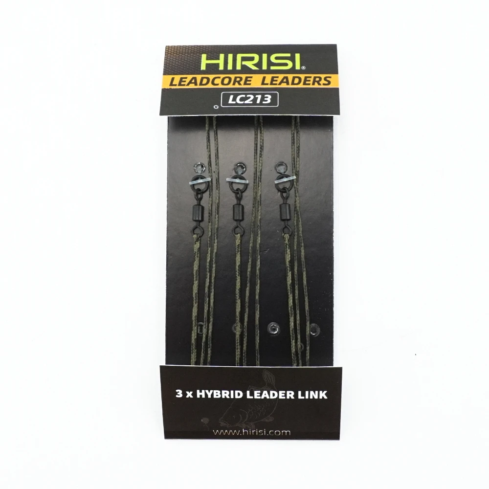 Hirisi Leadcore 45lb – Aparejo giratorio de carpa listo para pescar - imagen 5