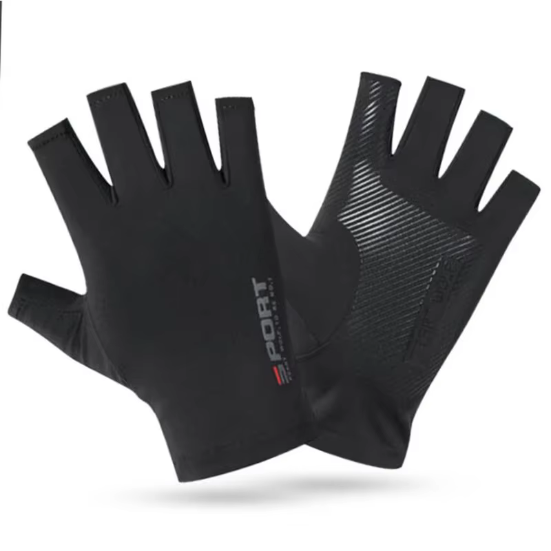 Guantes de pesca medio dedo: absorción de sudor y protección - imagen 4