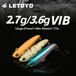 Señuelo Vibratorio LETYO VIB Luminoso UV Hundimiento Trucha Perca