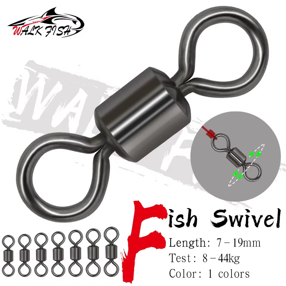 Giratorio Walk Fish con rodamiento de bolas – Anillo en 8