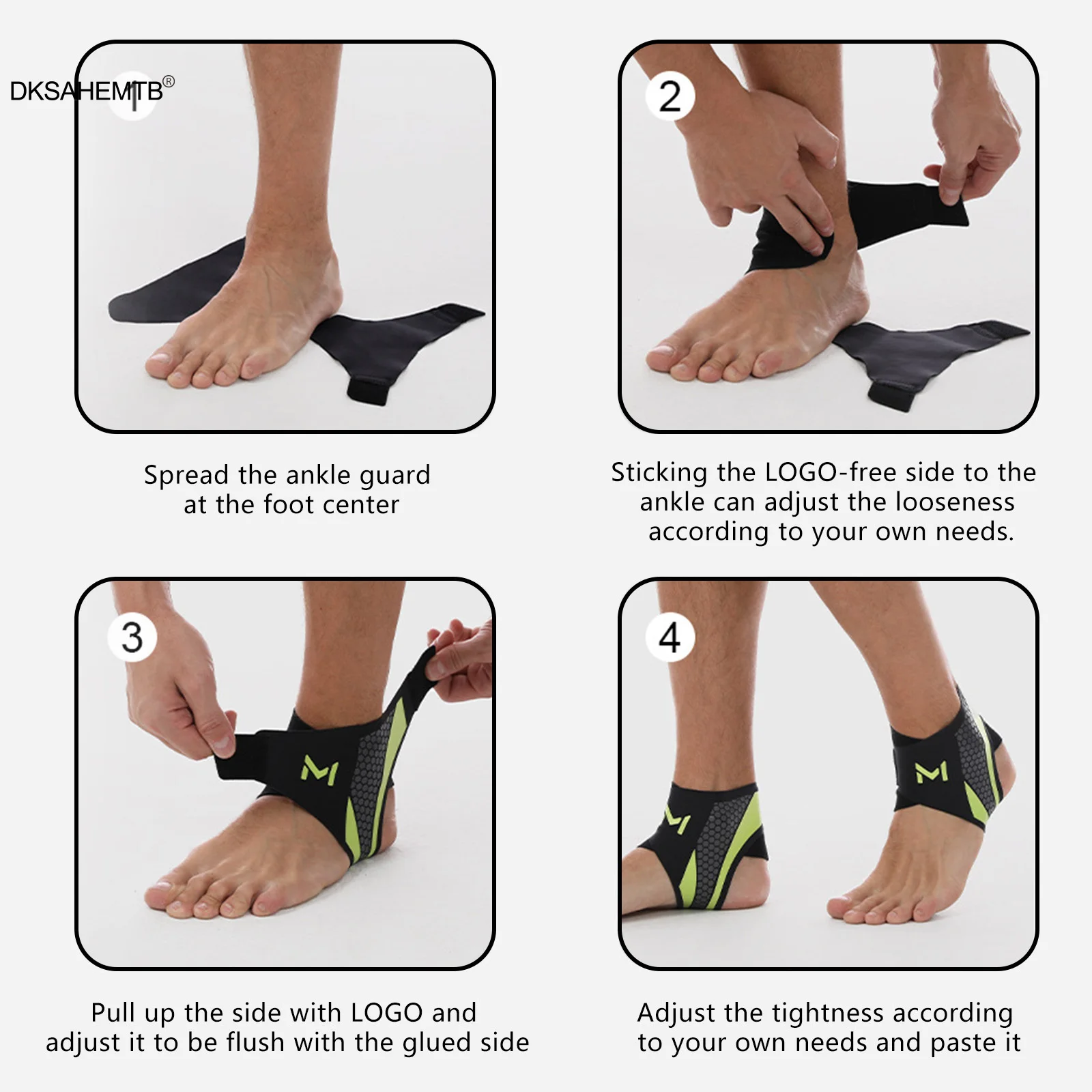 Tobillera deportiva transpirable para esguinces y tendinitis - imagen 3