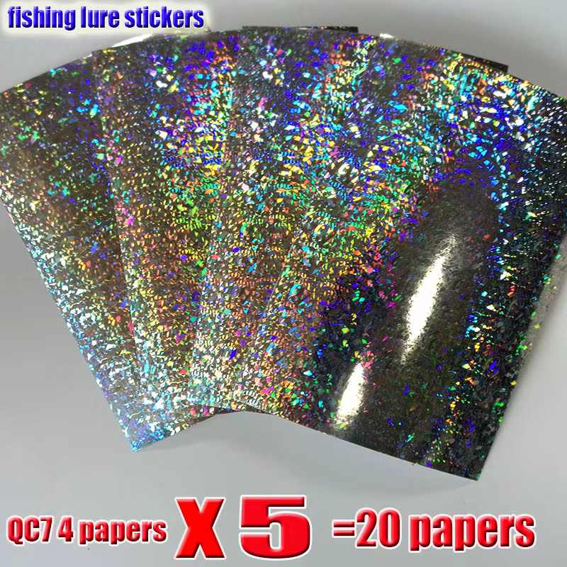 Flashes holográficos para señuelos – Adornos reflectantes de pesca - imagen 4