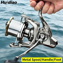 Carrete Giratorio Huidiao 14000 – 25KG Arrastre para Grandes Capturas