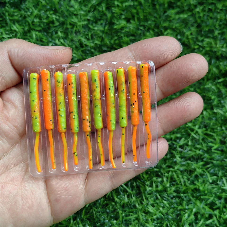 MUKUN Mini Camarón Vinilo – Señuelo para Lubina