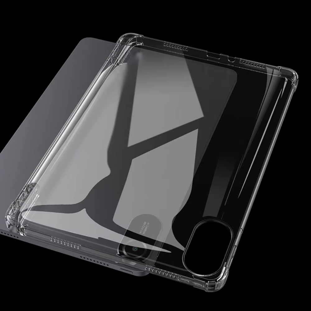 Funda TPU transparente sobre tableta