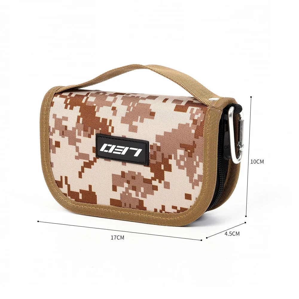 Bolsa organizadora señuelos pesca con cebos giratorios - imagen 2