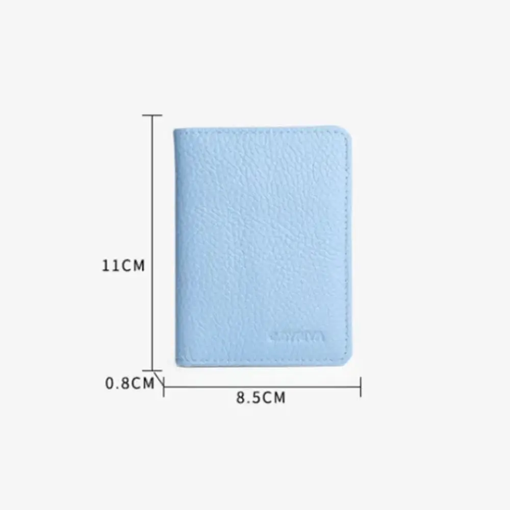 Portatarjetas universal de cuero PU con múltiples ranuras para tarjetas - imagen 5