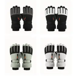Guantes térmicos impermeables a prueba de viento con pantalla táctil