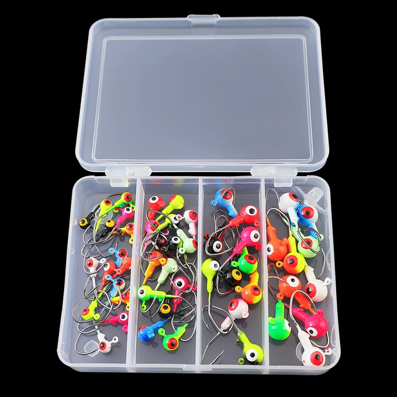 TAIYU Micro Jig Head – Anzuelos de vinilo para trucha y lubina - imagen 5