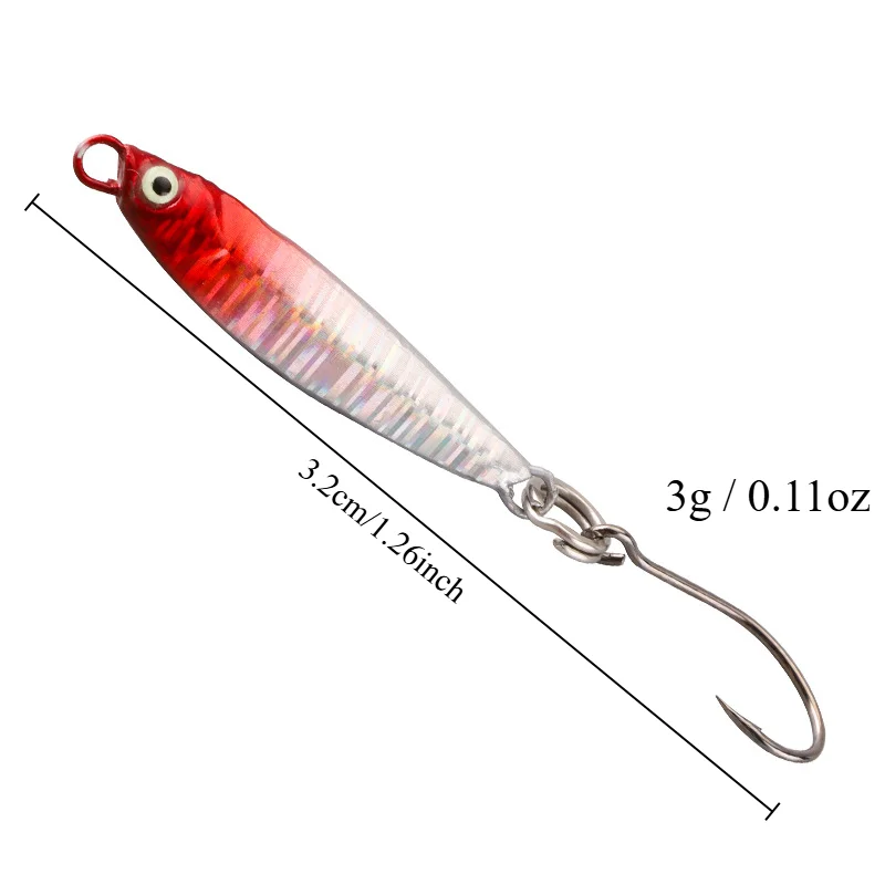 Mini VIB Ackibbik de Metal Fundido – Señuelo de Pesca - imagen 3